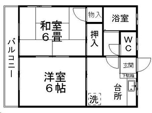 ステーションハイム国見の物件間取画像